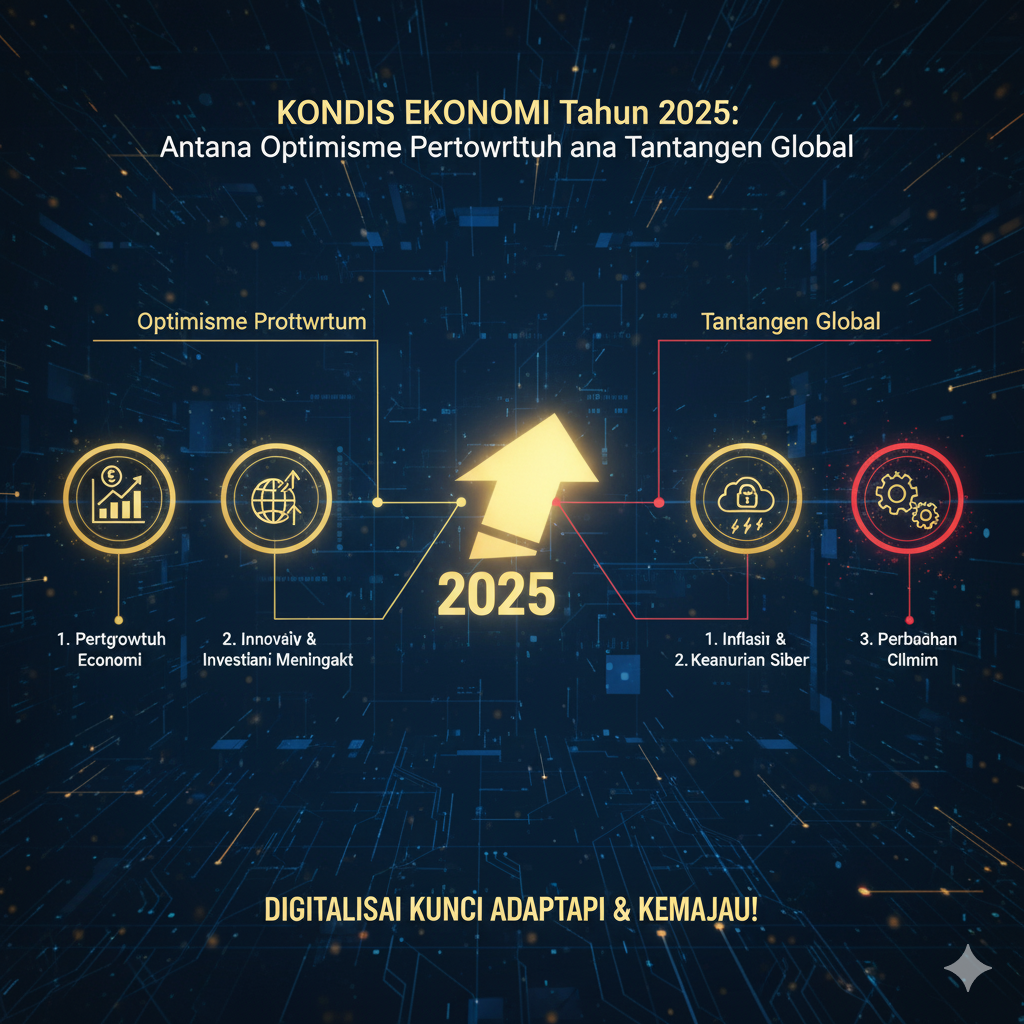 Kondisi Ekonomi Tahun 2025: Antara Optimisme Pertumbuhan dan Tantangan Global