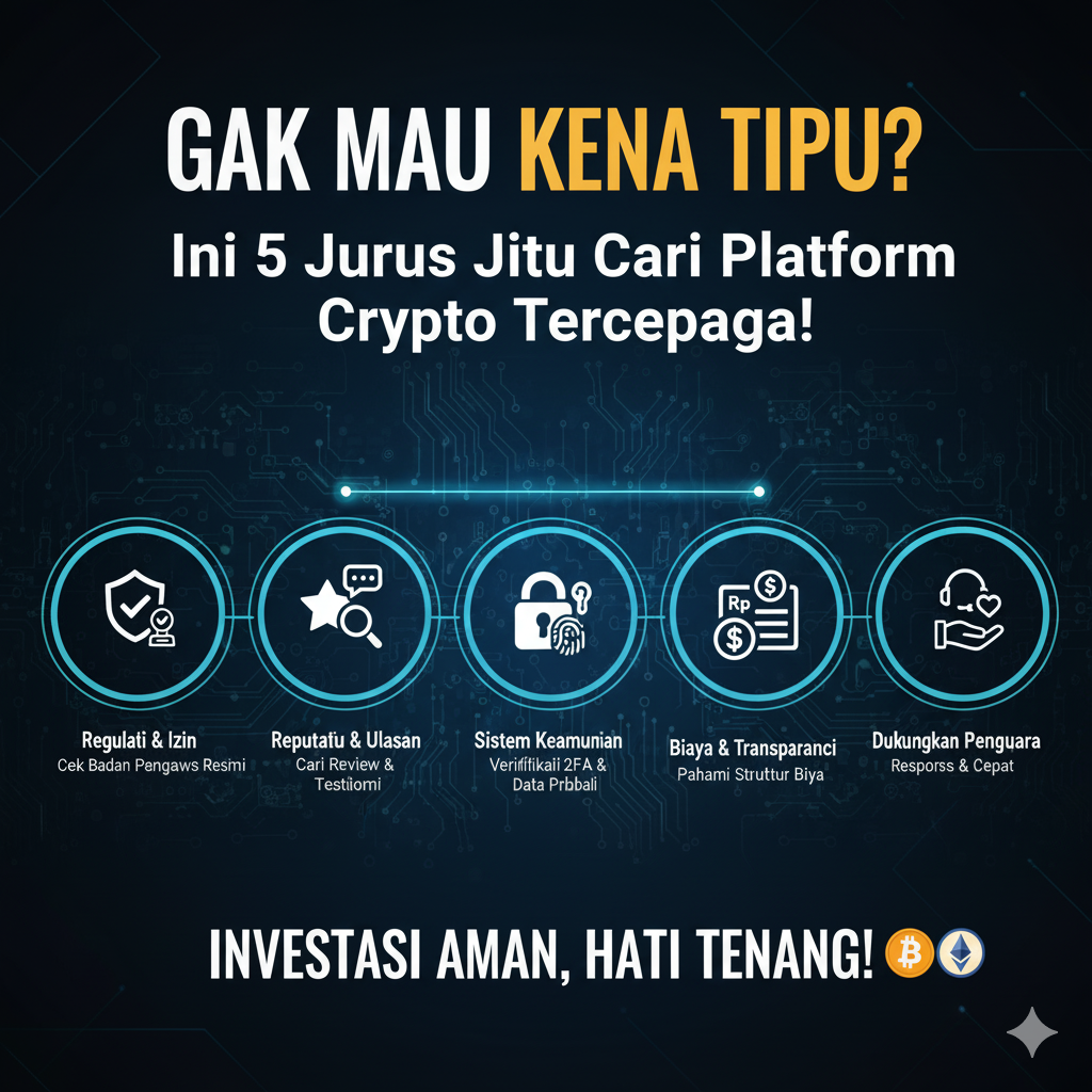Gak Mau Kena Tipu? Ini 5 Jurus Jitu Cari Platform Crypto Terpercaya!