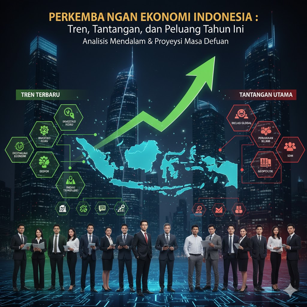 Perkembangan Ekonomi Indonesia: Tren, Tantangan, dan Peluang Tahun Ini