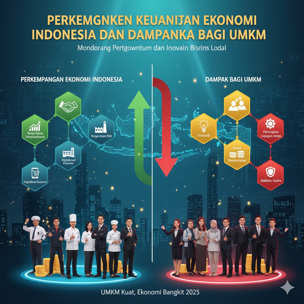 Perkembangan Keuangan Ekonomi Indonesia dan Dampaknya bagi UMKM