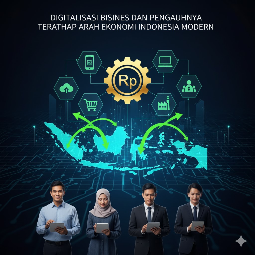 Digitalisasi Bisnis dan Pengaruhnya terhadap Arah Ekonomi Indonesia Modern