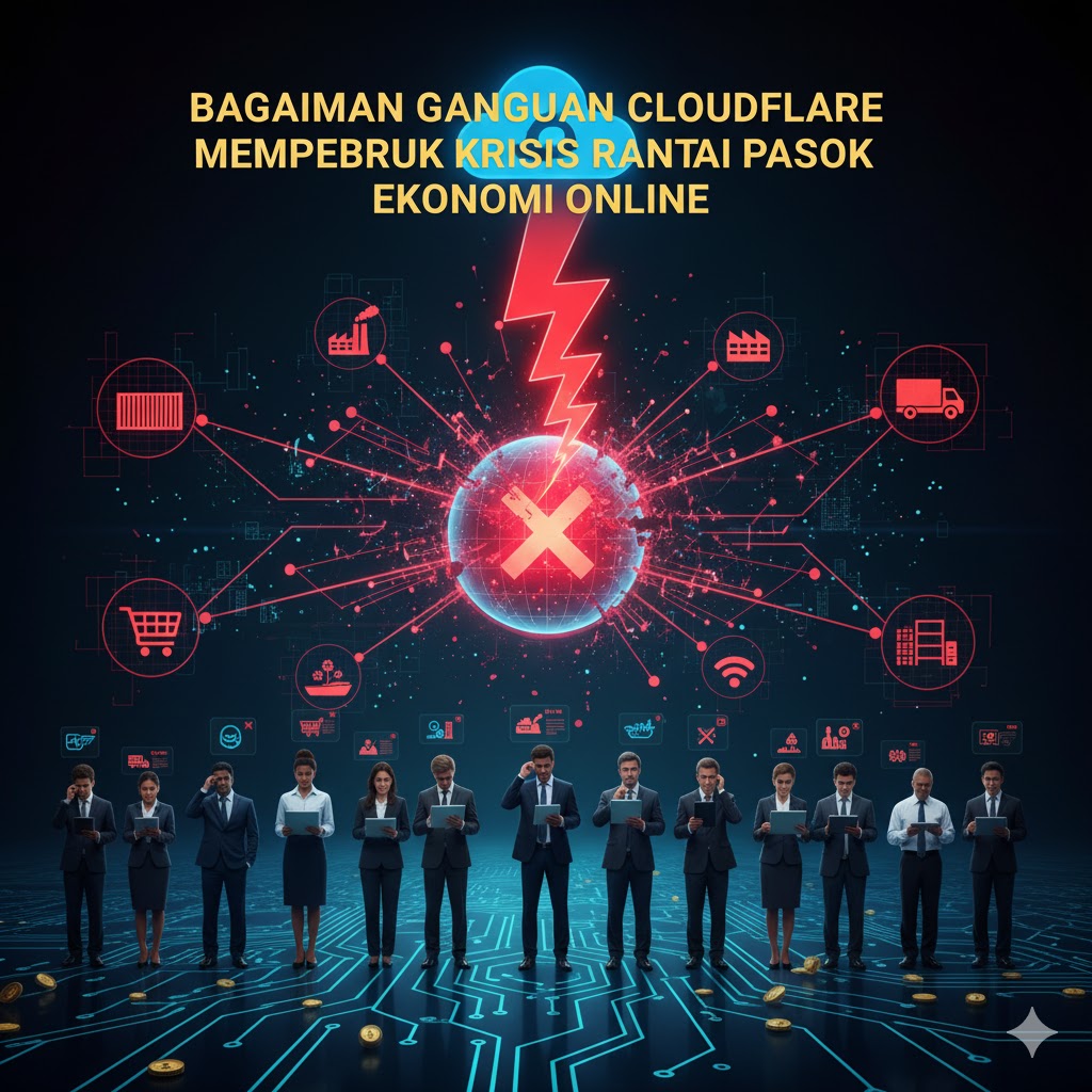 Bagaimana Gangguan Cloudflare Memperburuk Krisis Rantai Pasok Ekonomi Online