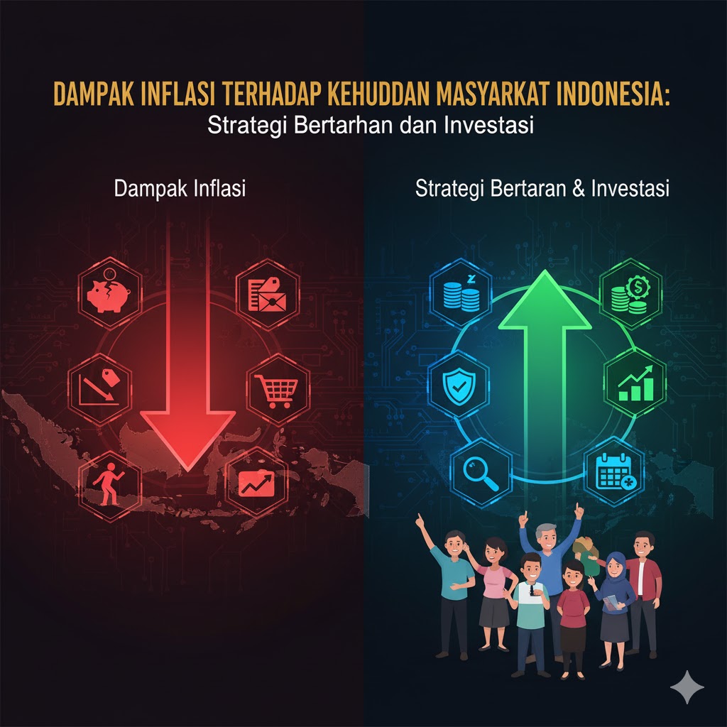 Dampak Inflasi Terhadap Kehidupan Masyarakat Indonesia: Strategi Bertahan dan Investasi