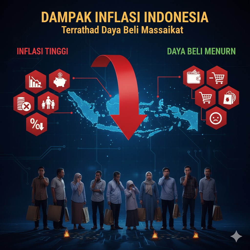 Dampak Inflasi Indonesia Terhadap Daya Beli Masyarakat