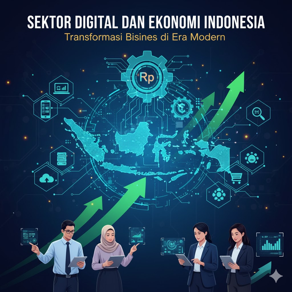 Sektor Digital dan Ekonomi Indonesia: Transformasi Bisnis di Era Modern