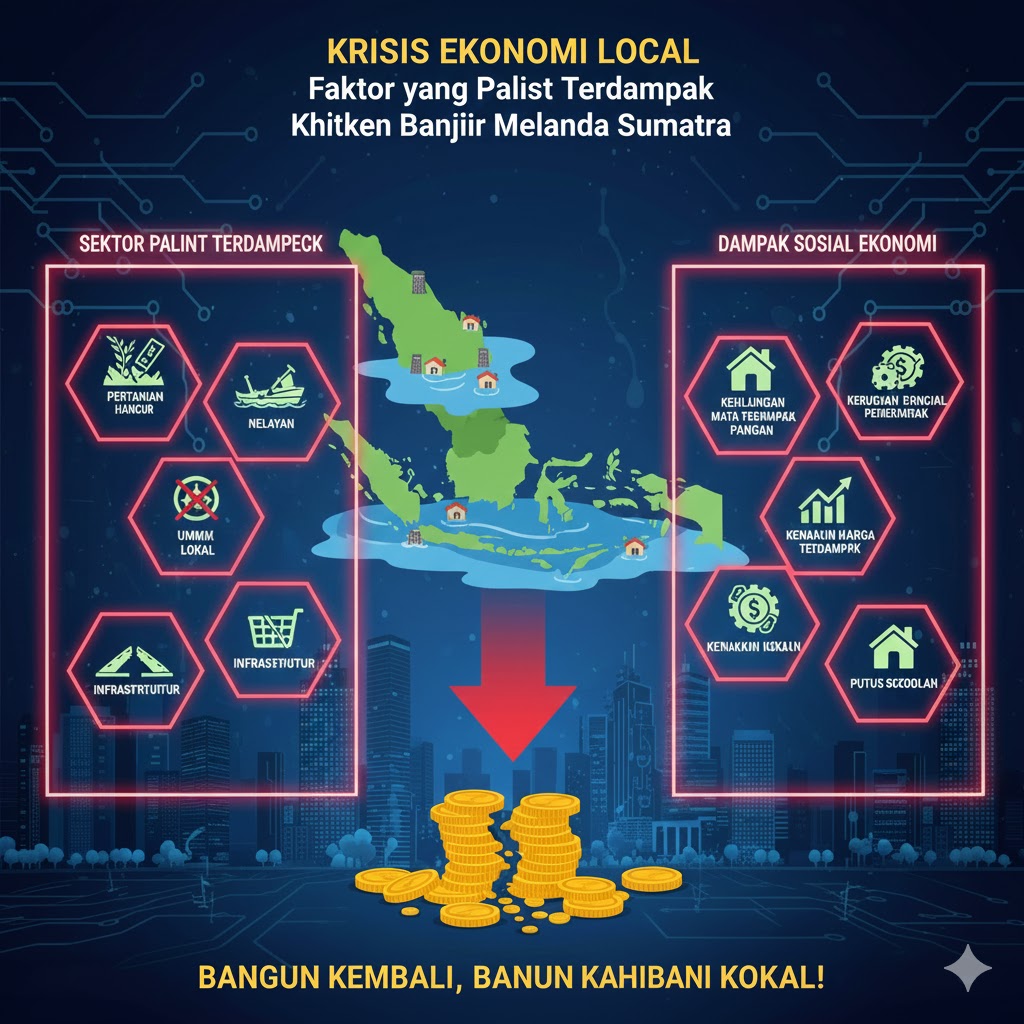 Krisis Ekonomi Lokal: Faktor yang Paling Terdampak Ketika Banjir Melanda Sumatra